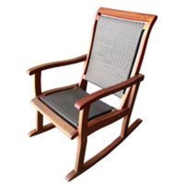 Seasonal Trends Seasonal Trends IP305-089 Rocker Wicker Wood & Woven IP305-089